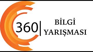 360  BİLGİ YARIŞMASI  YARIŞMACI SİZSİNİZ [upl. by Lorre792]