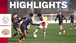 Topper voor Ajax O17 ⚔️  Highlights Ajax O17  PSV O17 [upl. by Riobard]