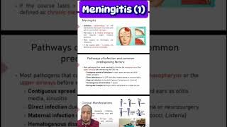 Meningitis 1 الالتهاب السحائي microbiology medicalstudent [upl. by Chow]