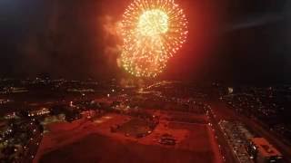 Yuneec Drone  Lehi 4th of July Fireworks 2016 [upl. by Clute809]