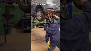 Golf 14T Mk75 muffler and resonator delete drift golf exhaust [upl. by Ahsot324]