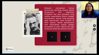 Materialisme Historis  Walter Benjamin  Yon Julia Ruth Tyas Sari [upl. by Tracy194]