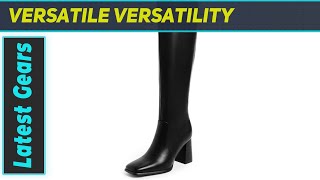 Modatope Knee High Boots The Ultimate Style Statement [upl. by Alioz]