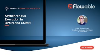 Asynchronous Execution in BPMN and CMMN  HowTo  Flowable [upl. by Val]