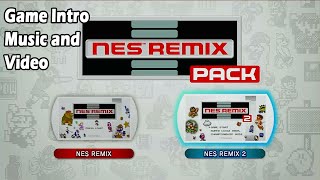 NES Remix Pack Main Game Intro Video and Music 1080HD [upl. by Keverne48]