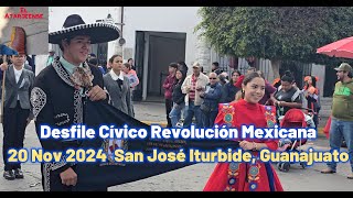 DESFILE 20 Nov San José Iturbide Gto 2024 [upl. by Edgardo644]