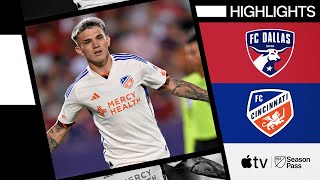 FC Dallas vs FC Cincinnati  Full Match Highlights  June 29 2024 [upl. by Annahgiel]