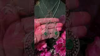 Diamond Pendant set at aadinath jewellers trending shorts video explore pendant jewellery [upl. by Ycam]