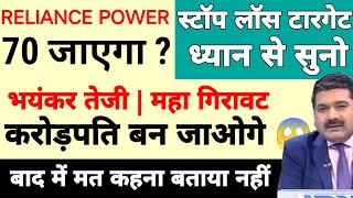 Reliance Power share 🔴 Target 65🔴 Reliance Power latest news । Reliance Power share latest news [upl. by Atenahs]