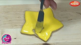 Como hacer Glaseado para Decorar Galletas│Club de Reposteria [upl. by Ylrebmek259]