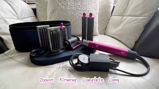 Dyson Airwrap Complete Long UNBOXING [upl. by Enitsyrhc]