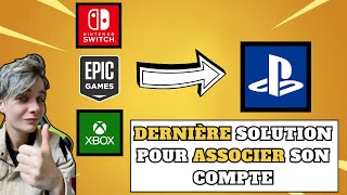 Liez Fortnite à un NOUVEAU compte PSN [upl. by Pollux]