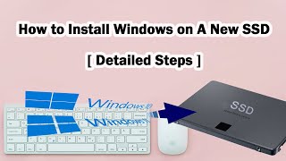 How to Install Windows 11107 on A New SSD Drive [upl. by Camey723]