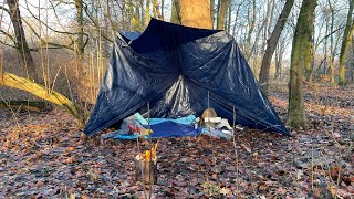 Adirondack tarp camp with the Firebox Gen 2 [upl. by Peednama]