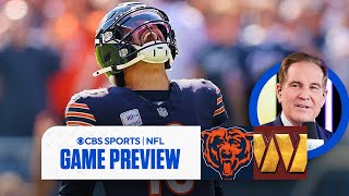 NFL Week 8 Jim Nantz previews Bears at Commanders  Full Game Preview [upl. by Toddy]