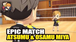 UNDEFEATED MIYA ATSUMU amp MIYA OSAMU IN RANKED PVP  HAIKYUU TOUCH THE DREAM JP 39 [upl. by Sergius81]