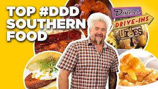 Top 20 Southern Dishes on DDD with Guy Fieri  Diners DriveIns and Dives  Food Network [upl. by Ferdinande]