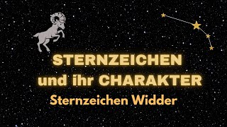 Sternzeichen Widder  Charakter und Merkmale [upl. by Anyahc551]