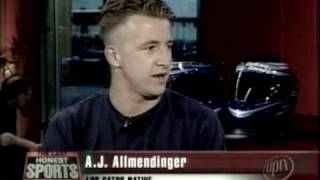 AJ Almendinger races at GoKart Racer [upl. by Entruoc]