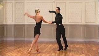 Basic Cha Cha Routine by Franco Formica amp Oxana Lebedew [upl. by Caleb]