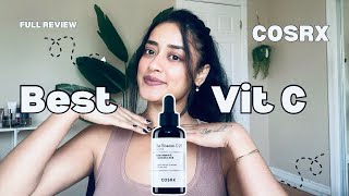 Cosrx Vitamin C 23 serum Review and Usage on skin Manisha Mishra [upl. by Ellinej525]