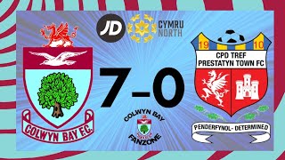 Colwyn Bay 70 Prestatyn Town [upl. by Rintoul]