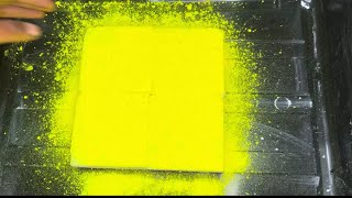 SevenYearsOfChalkASMR 💛💛💛  Gym Chalk ASMR [upl. by Anuaik]