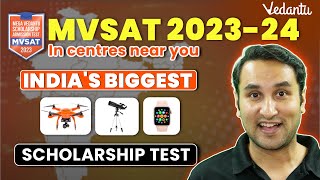 😍Vedantu MVSAT Exam for Up to 100 Scholarship💯  📜Vedantu Scholarship Test for JEE amp NEET Aspirants [upl. by Oluas]