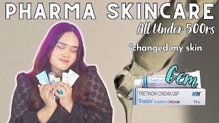 Pharmacy Skincare That Truly Works🏨  Under 500rs ONLY [upl. by Laban115]