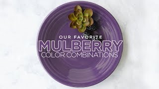 Fiesta Mulberry Color Combinations Guide [upl. by Nesnaj]