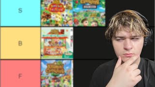 I Ranked Every Animal Crossing Game [upl. by Tippets812]