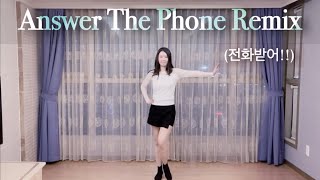 Answer The Phone Remix 전화받어  Improver  line dance [upl. by Jews]