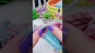 How to Crochet Tunisian Entrelac Left Handed Part 2 [upl. by Naihs133]