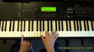 Unchain My Heart by Ray Charles  KeyboardPiano Lesson Preview [upl. by Nnair547]