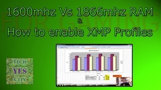 1600mhz vs 1866mhz RAM for GAMING  How to Enable XMP Profiles [upl. by Teleya166]