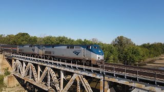 Fort Madison Railfanning Trip Part 3 Marceline Sub Des Moines River Bridge [upl. by Anahsohs]