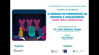 Xornada de prevención O consumo de cine para adultos na infancia e adolescencia [upl. by Yoc]