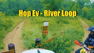 NH Hopkinton Everett Trails  River Loop Rain Session [upl. by Menendez]