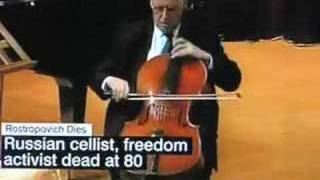 Mstislav Rostropovich Russian cellist and activist dies [upl. by Draude]