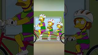 Journée Vélo 🚲😂 simpsons dessinanimé lessimpson [upl. by Phaidra512]