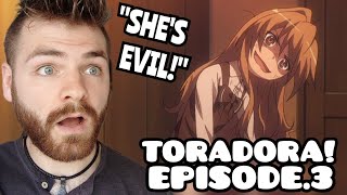 THEYRE ESCAPED  TORADORA  Episode 3  New Anime Fan  REACTION [upl. by Eseerehs]