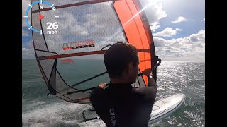 Hayling Island Lightwind Windsurfing Sept 2024 [upl. by Ahsinnek]