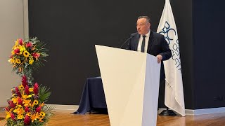 Discurso ministro del MEIC en evento de iniciativa “L Entidad Libre de Efectivo” del Banco Central [upl. by Saxen511]