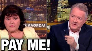 PAY ME Baby Reindeers Real Life Martha TURNS ON Piers Morgan DEMANDS 1 MILLION Piers Reacts [upl. by Barger969]