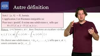 Intégrale de Riemann 24  Sommes de Darboux et sommes de Riemann [upl. by Donohue]