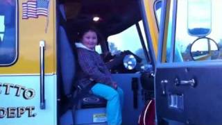 Fire truck ride to school [upl. by Haugen]