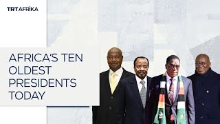 Africas Ten Oldest Presidents Today [upl. by Ldnek690]