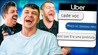 PERDERAM A NOÇÃO NAS CONVERSAS DO UBER 🤣 ft Renato Albani amp Victor Sarro [upl. by Aihsenal]