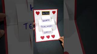 Teachers day greeting card ideas💕 [upl. by Ellesij688]