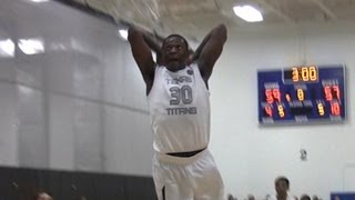 Julius Randle Nike EYBL Highlights from Minneapolis  Texas Titans [upl. by Bluh]